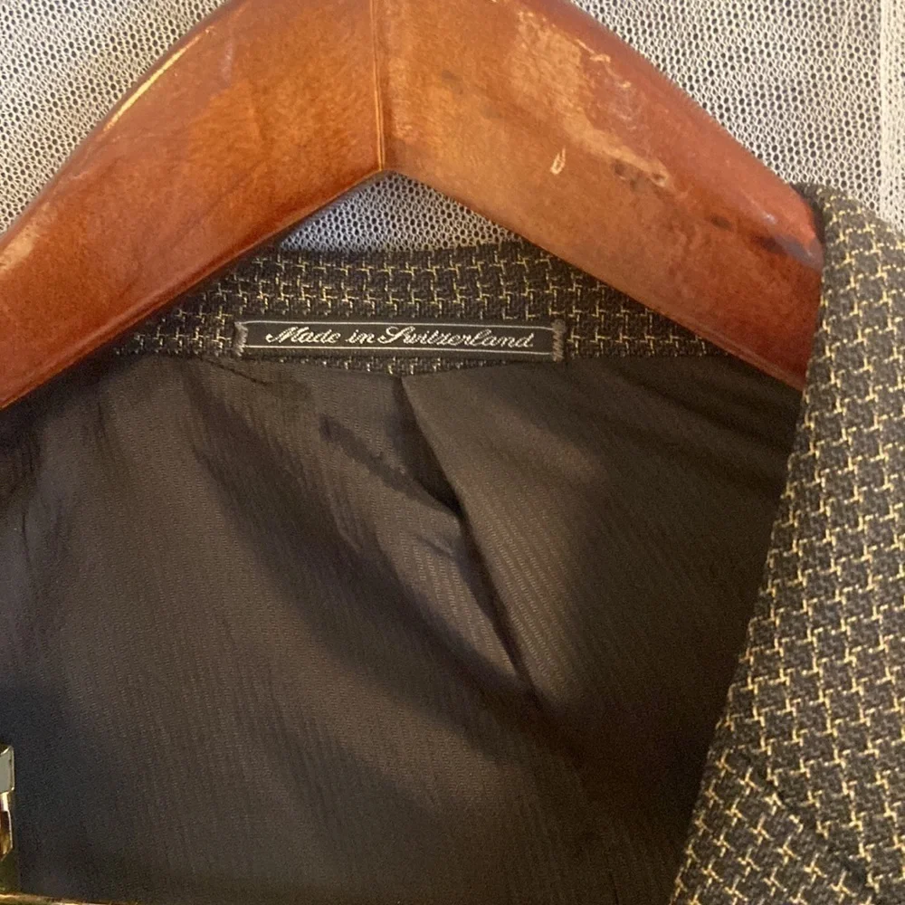 Ermenegildo Zegna Two Button Wool Blazer